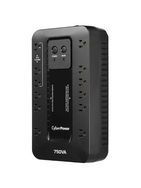 NO BREAK CYBERPOWER EC750G 450W 750VA ENTRADA 96-140V - Imagen 7
