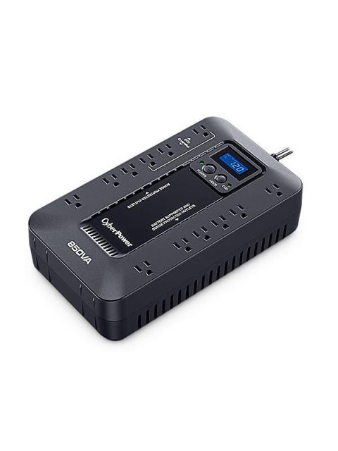 NO BREAK CYBERPOWER ECOLOGIC UPS EC850LCD 510W 850VA ENTRADA 96-140V