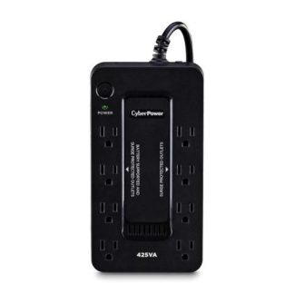 NO BREAK CYBERPOWER ST425 LINEA EN ESPERA 260W 425VA ENTRADA 96 V - 140V SALIDA 120V 8 SALIDAS