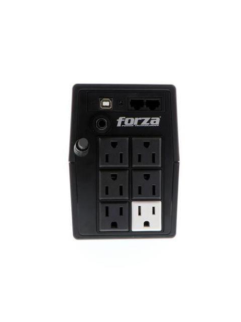 NO BREAK FORZA POWER TECHNOLOGIES SL-801UL 480W 800VA ENTRADA 89-145 V SALIDA 108-120V 6 CONTACTOS - Imagen 3