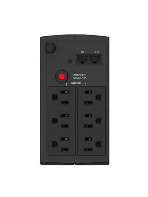 NO BREAK SMARTBITT SBNB800 400W 800VA ENTRADA 82V - 148V SALIDA 100V - 120V 6 CONTACTOS - Imagen 3