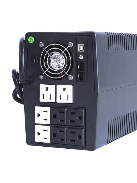 NO BREAK SMARTBITT SBNB2400 LINEA INTERACTIVA 1200W 2400VA ENTRADA 82 - 148V SALIDA 100 - 120V 8 CONTACTOS - Imagen 4