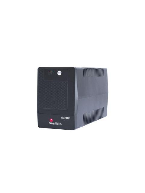 NO BREAK SMARTBITT SBNB2400 LINEA INTERACTIVA 1200W 2400VA ENTRADA 82 - 148V SALIDA 100 - 120V 8 CONTACTOS