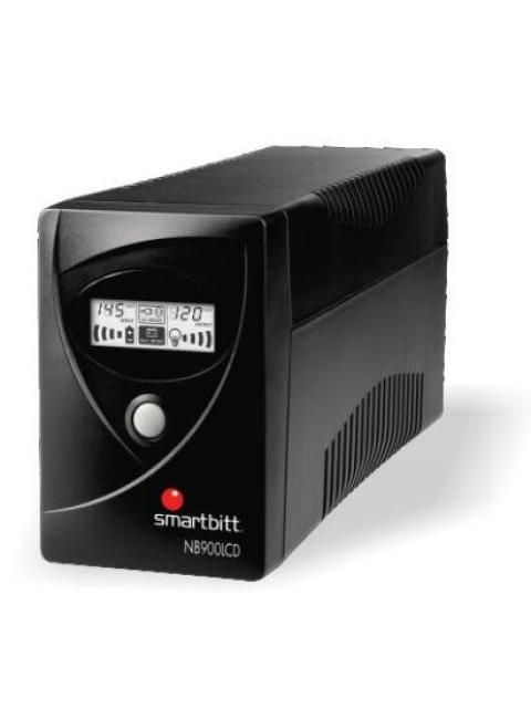 NO BREAK SMARTBITT SBNB900LCD 480W 900VA ENTRADA 81-145V SALIDA 120V