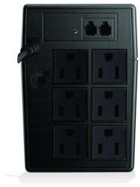NO BREAK SMARTBITT USB 500W 1000VA 6 CONTACTOS 15 MIN RESPALDO - Imagen 4