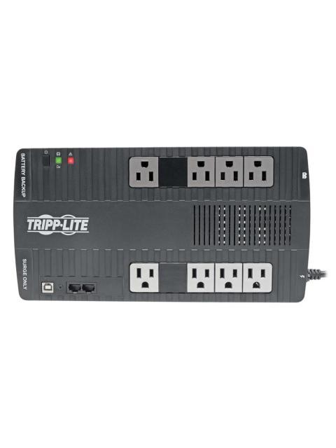NO BREAK TRIPP LITE BY EATON AVR550U LINEA INTERACTIVA 300W 550VA ENTRADA 110V - 120V SALIDA 115V - 120V 8 SALIDAS - Imagen 3