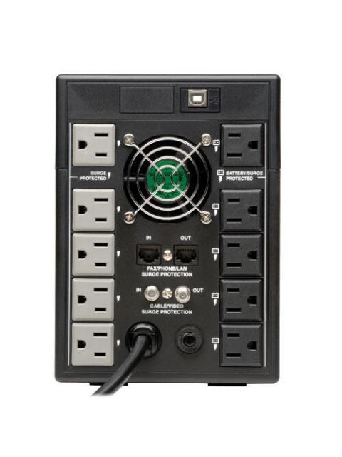NO BREAK TRIPP LITE BY EATON OMNI1500LCDT LINEA INTERACTIVA 810W 1.500VA ENTRADA 120V SALIDA 120V 10 SALIDAS - Imagen 3