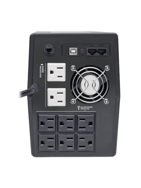 NO BREAK TRIPP LITE BY EATON OMNIVS1200LCD LINEA INTERACTIVA 600W 1.200VA ENTRADA 89V - 145V SALIDA 110V - 120V 8 SALIDAS - Imagen 2