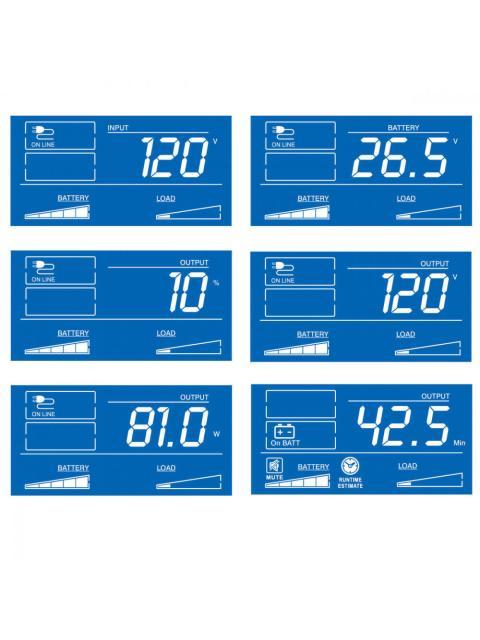 NO BREAK TRIPP LITE BY EATON SMART1300LCDT LINEA INTERACTIVA 720W 1.300VA ENTRADA 120V SALIDA 120V 8 SALIDAS - Imagen 6