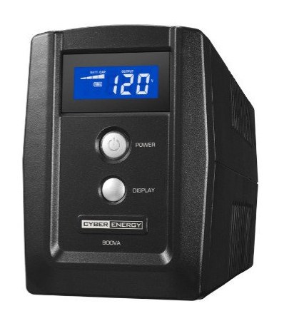 NO BREAK CYBERPOWER OM900ATLCD 900VA ENTRADA 82-148V 6 CONTACTOS - Imagen 2