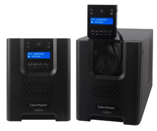 NO BREAK CYBERPOWER PR1500LCD 1050W 1500VA ENTRADA 75-154V 8 CONTACTOS - Imagen 3