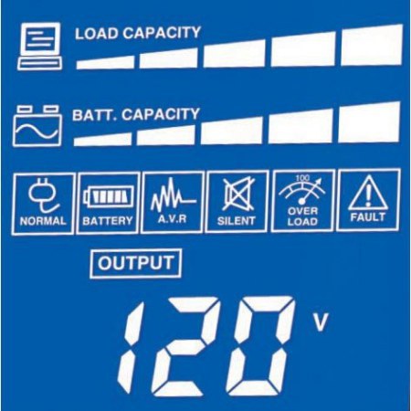 NO BREAK CYBERPOWER CP1500AVRLCDA 1500VA-900W LCD-AVR- 12NEMA - Imagen 3