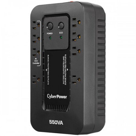 NO BREAK CYBERPOWER EC550G 330W 550VA ENTRADA 96-140V - Imagen 3
