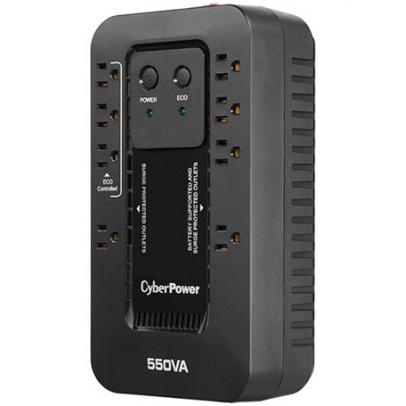 NO BREAK CYBERPOWER EC550G 330W 550VA ENTRADA 96-140V - Imagen 5