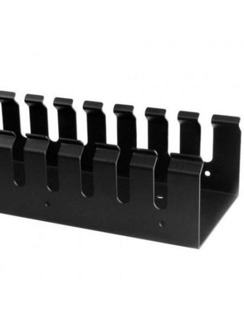 STARTECH ORGANIZADOR VERTICAL DE CABLES CON LENGÜETAS PARA RACK 91CM - Imagen 5