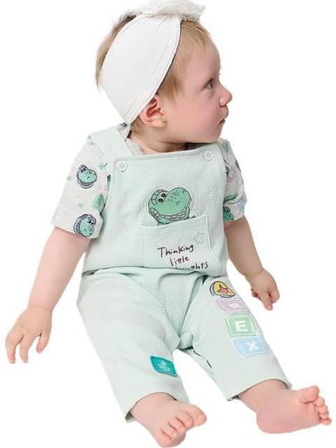 OVEROL REX AZUL MENTA DISNEY BABY - Imagen 3