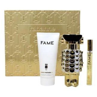 PACO RABANNE FAME SET DE 3 PZ CON MINIATURA PARA MUJER