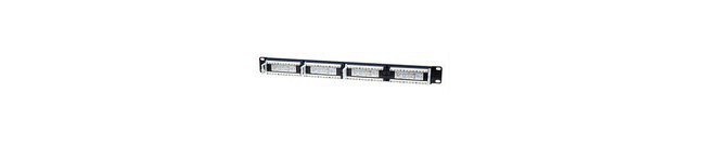 INTELLINET PANEL DE PARCHEO CAT5E 24 PUERTOS RJ-45 1U NEGRO - Imagen 2