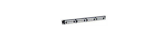 INTELLINET PANEL DE PARCHEO CAT5E 24 PUERTOS RJ-45 1U NEGRO - Imagen 3
