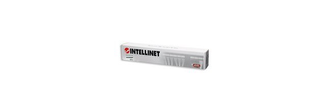 INTELLINET PANEL DE PARCHEO CAT5E 24 PUERTOS RJ-45 1U NEGRO - Imagen 5