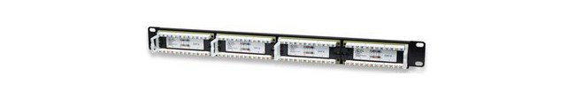 INTELLINET PANEL DE PARCHEO CAT6 24 PUERTOS RJ-45 1U NEGRO - Imagen 3