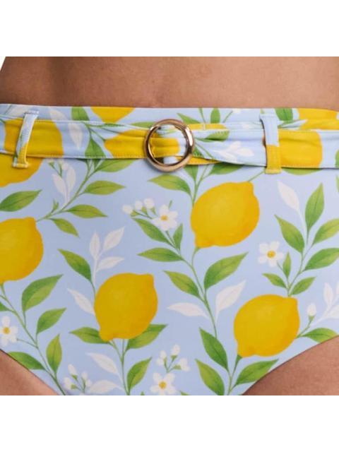PANTALETA DE BIKINI ESTAMPADO AZUL HOLLY LAND - Imagen 6