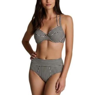 PANTALETA DE BIKINI RAYAS AZUL MARINO HOLLY LAND