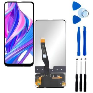 PANTALLA COMPATIBLE CON HUAWEI Y9 PRIME 2019 STK-LX3 NEGRO CON HERRAMIENTA