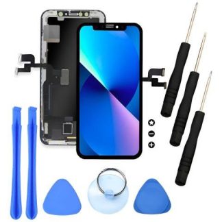 PANTALLA COMPLETA COMPATIBLE CON IPHONE X A1865 A1901 OLED NEGRO