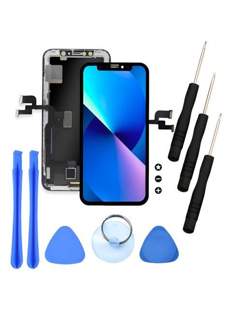 PANTALLA COMPLETA COMPATIBLE CON IPHONE X A1865 A1901 OLED NEGRO