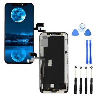 PANTALLA COMPLETA COMPATIBLE CON IPHONE XS A2097 2100 INCELL NEGRO