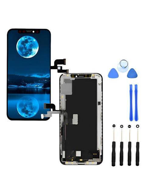 PANTALLA COMPLETA COMPATIBLE CON IPHONE XS A2097 2100 INCELL NEGRO