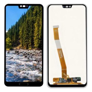 PANTALLA PARA HONOR 10 COL-L29 INCELL COMPLETA REPUESTO PARA CELULAR SLIM COMPANY NEGRO