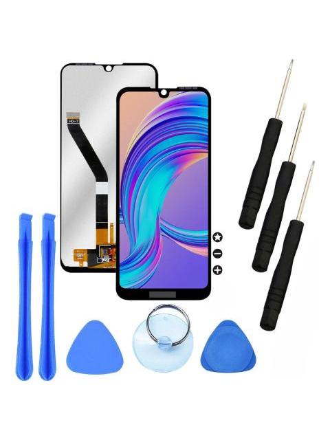 PANTALLA PARA HUAWEI HONOR 8A JAT-LX3 REPUESTO PARA CELULAR SLIM COMPANY NEGRO