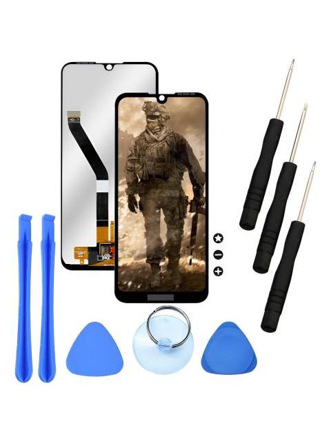 PANTALLA PARA HUAWEI Y6S JAT-LX3 COMPLETA DISPLAY LCD TOUCH NEGRO CON HERRAMIENTAS