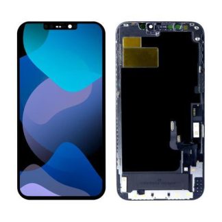 PANTALLA PARA IPHONE 12 A2172 A2402 A2403 A2404 IPHONE 12 PRO A2341 A2406 A2407 A2408 AMOLED REPUESTO PARA CELULAR NEGRO SLIM COMPANY