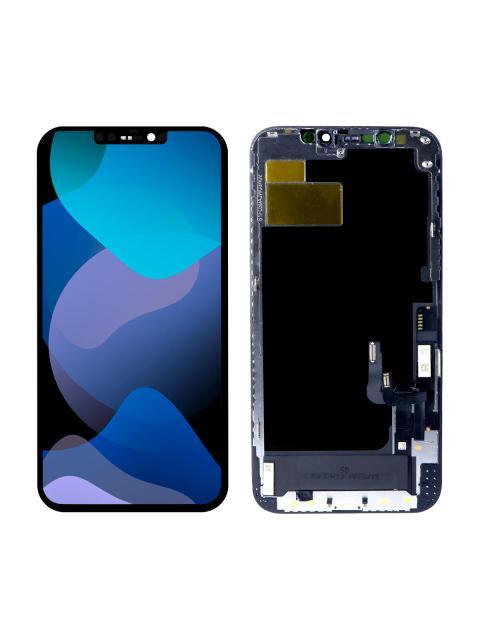 PANTALLA PARA IPHONE 12 A2172 A2402 A2403 A2404 IPHONE 12 PRO A2341 A2406 A2407 A2408 AMOLED REPUESTO PARA CELULAR NEGRO SLIM COMPANY