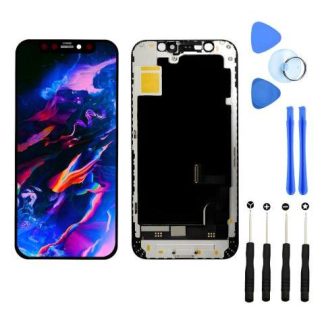 PANTALLA PARA IPHONE 12 MINI A2399 A2398 A2176 A2400 AMOLED NEGRO