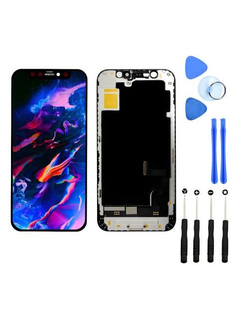 PANTALLA PARA IPHONE 12 MINI A2399 A2398 A2176 A2400 AMOLED NEGRO