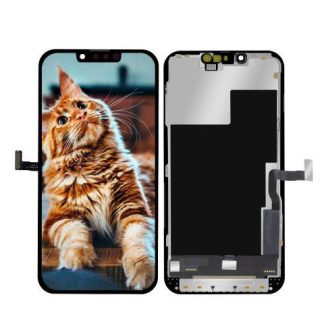 PANTALLA PARA IPHONE 13 PRO A2636 A2483 A2638 INCELL COMPLETA SLIM COMPANY DE REPUESTO NEGRA
