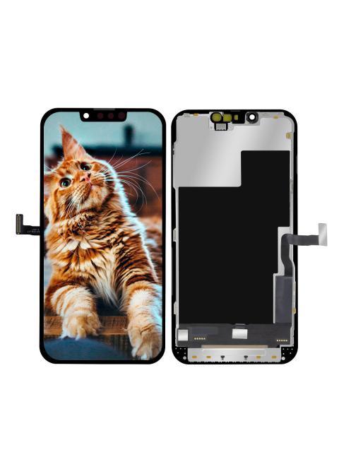 PANTALLA PARA IPHONE 13 PRO A2636 A2483 A2638 INCELL COMPLETA SLIM COMPANY DE REPUESTO NEGRA