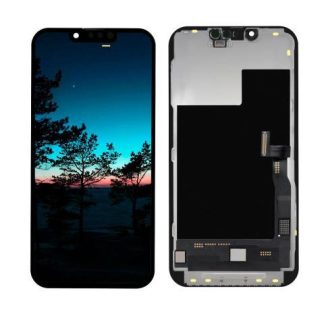 PANTALLA PARA IPHONE 13 PRO A2636 A2483 AMOLED COMPLETA REPUESTO PARA CELULAR SLIM COMPANY NEGRO