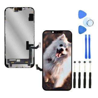 PANTALLA PARA IPHONE 14 A2881 A2882 A2883 A2884 A2649 INCELL COMPLETA REPUESTO PARA CELULAR SLIM COMPANY NEGRO