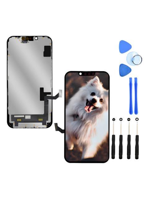 PANTALLA PARA IPHONE 14 A2881 A2882 A2883 A2884 A2649 INCELL NEGRO