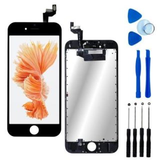 PANTALLA PARA IPHONE 6S A1633 A1688 A1700 COMPLETA REPUESTO PARA CELULAR SLIM COMPANY NEGRO + KIT DE HERRAMIENTAS