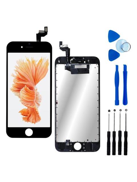 PANTALLA PARA IPHONE 6S A1633 A1688 A1700 COMPLETA REPUESTO PARA CELULAR SLIM COMPANY NEGRO + KIT DE HERRAMIENTAS