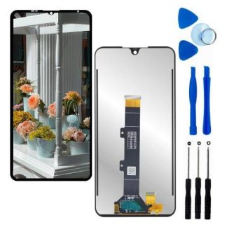PANTALLA PARA MOTO E20 XT2155-1 XT2155-3 INCELL COMPLETA REPUESTO PARA CELULAR SLIM COMPANY NEGRO + KIT DE HERRAMIENTAS