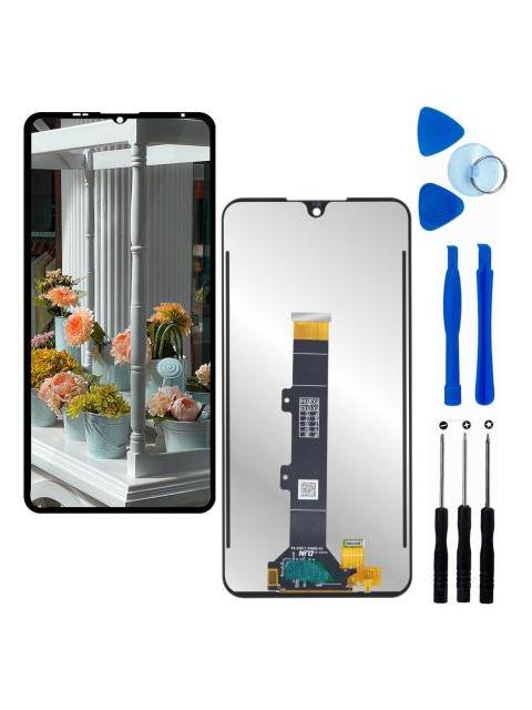 PANTALLA PARA MOTO E20 XT2155-1 XT2155-3 INCELL COMPLETA REPUESTO PARA CELULAR SLIM COMPANY NEGRO + KIT DE HERRAMIENTAS