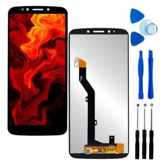 PANTALLA PARA MOTO E5 XT1944 XT1944-3 XT1944-4 COMPLETA NEGRO