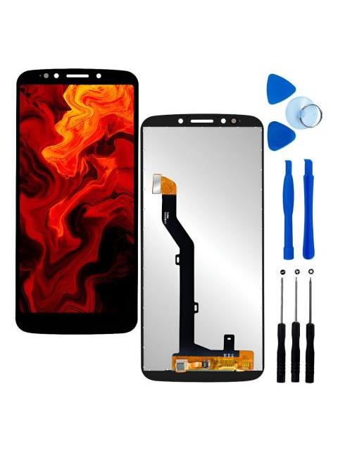 PANTALLA PARA MOTO E5 XT1944 XT1944-3 XT1944-4 COMPLETA NEGRO